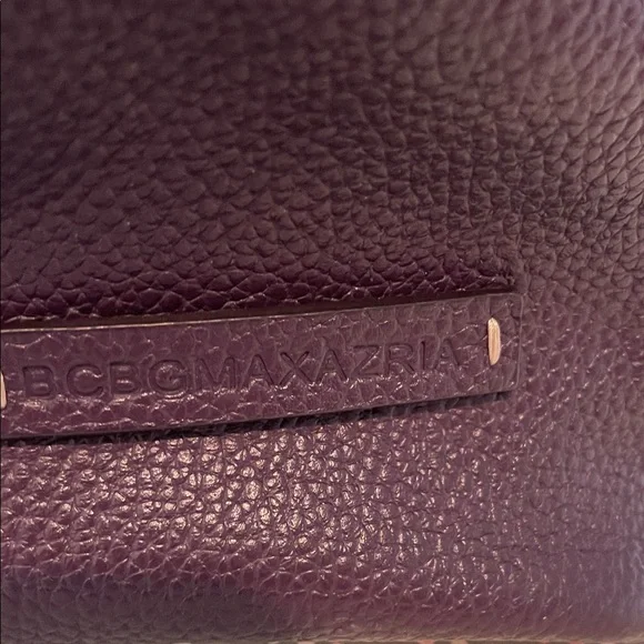 Elegant Eggplant Purple Leather Handbag - Picture 5 of 12